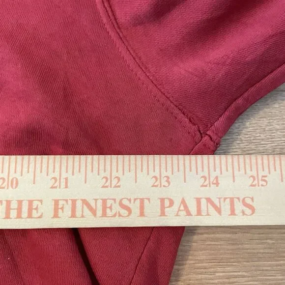 VTG Y2K NFL San Francisco 49ers Red Hoodie Sweatshirt Size Large - Picture 13 of 16